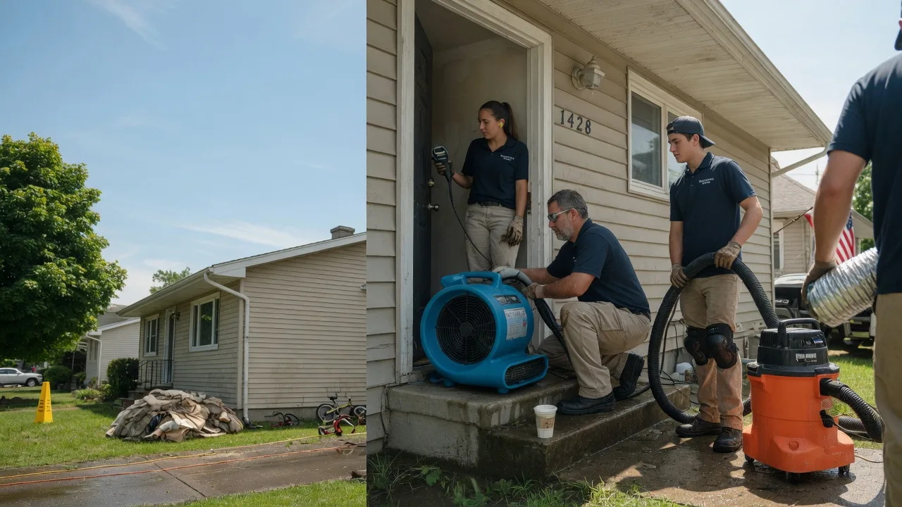 Water Damage Restoration in Valentines, VA near me